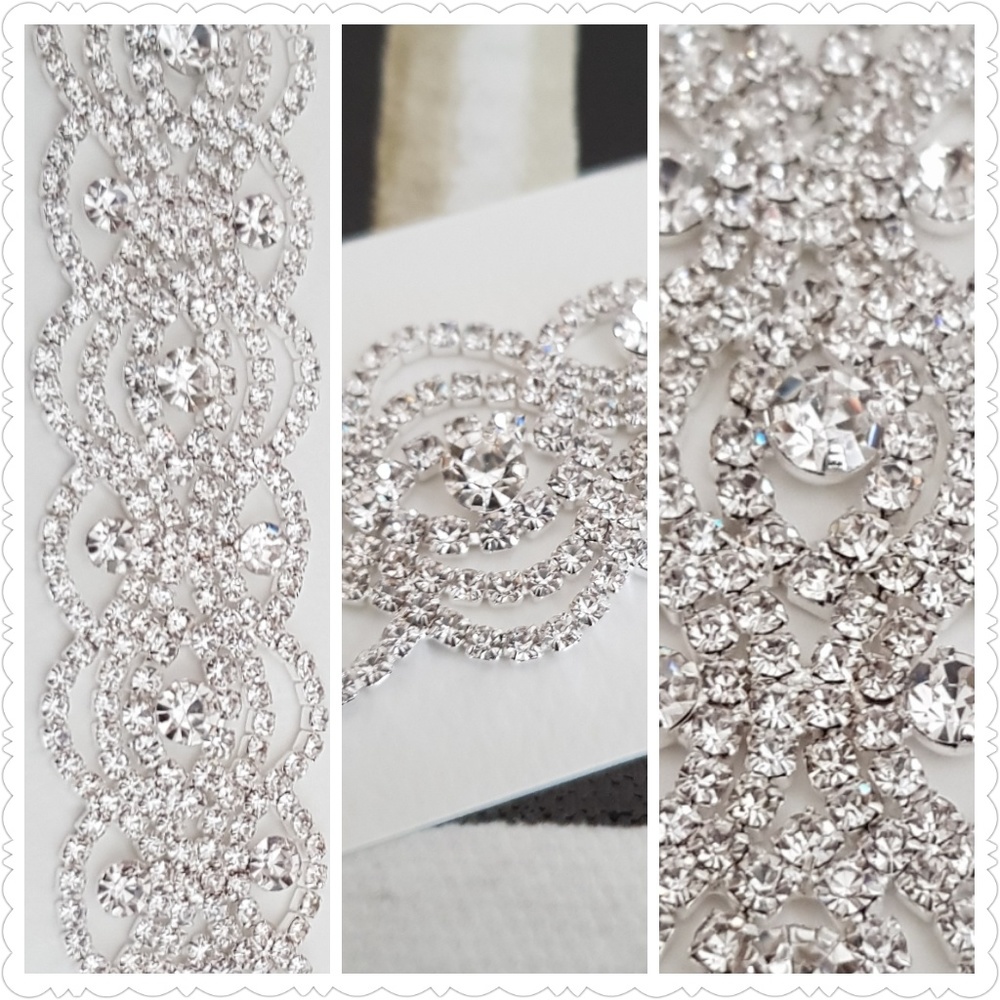 ♥️Silver Rhinestone Bracelet